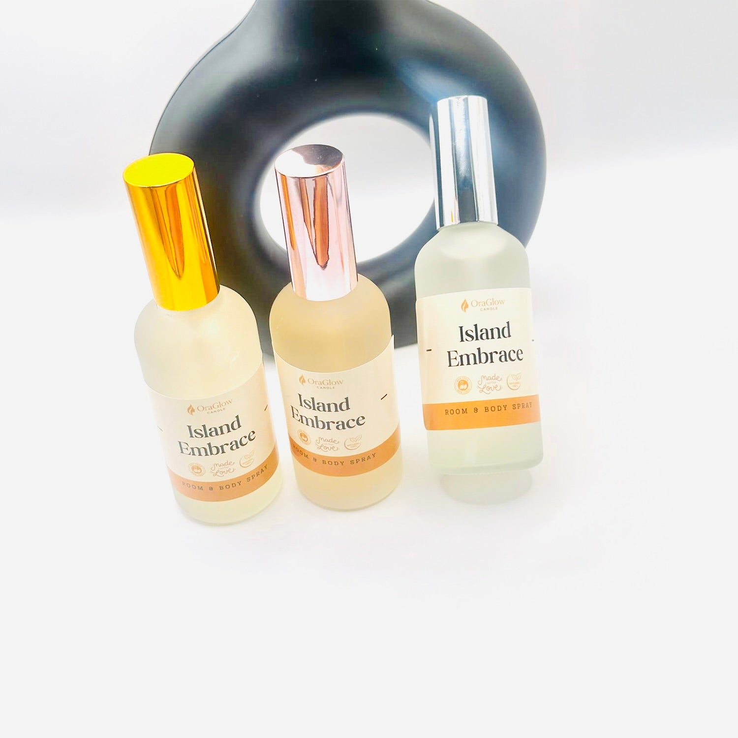 Island Embrace Room & Body Spray Tropical Mist | Coconut & Vanilla Aromatherapy Spray | Long-Lasting Freshness by Oraglow