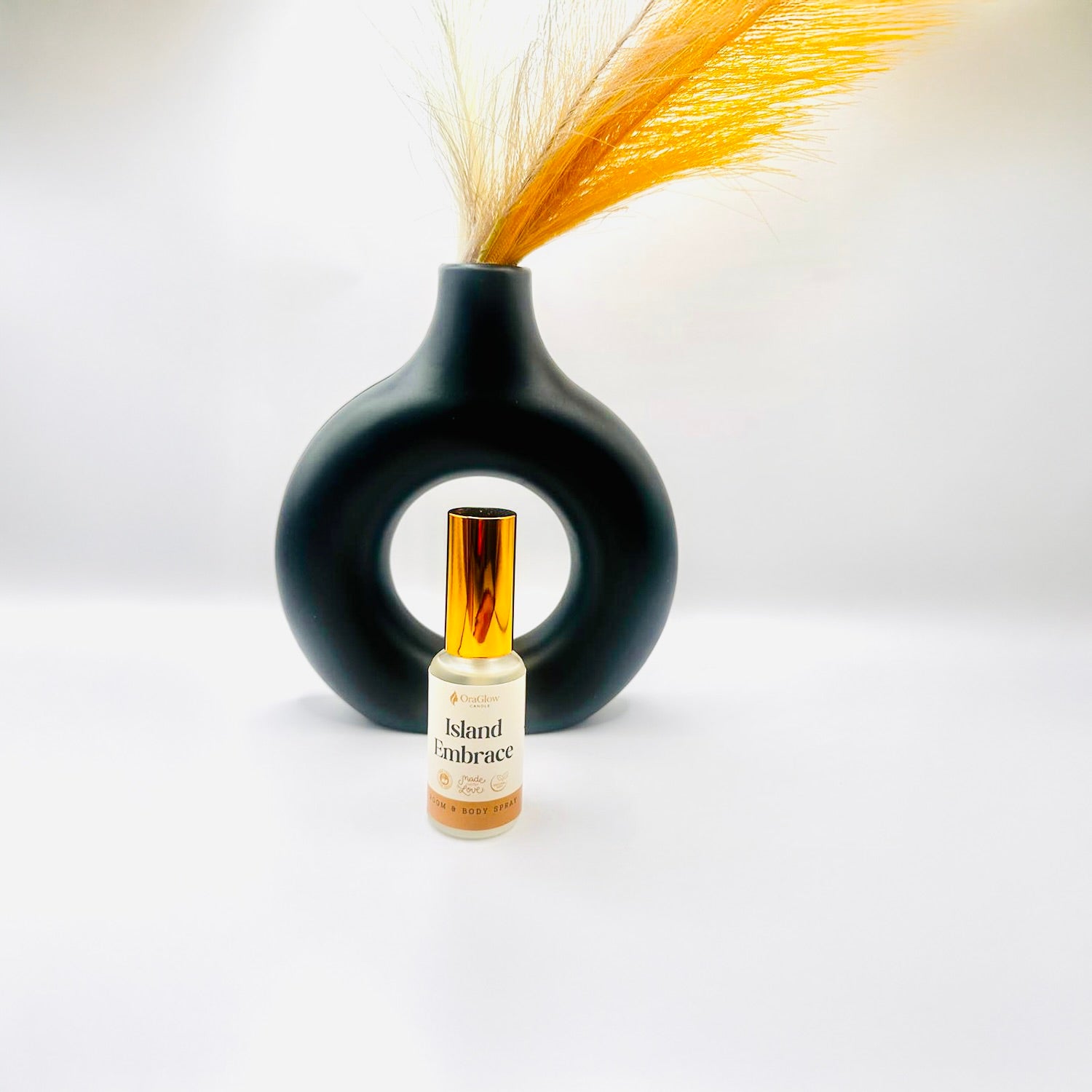 Island Embrace Room & Body Spray Tropical Mist | Coconut & Vanilla Aromatherapy Spray | Long-Lasting Freshness by Oraglow