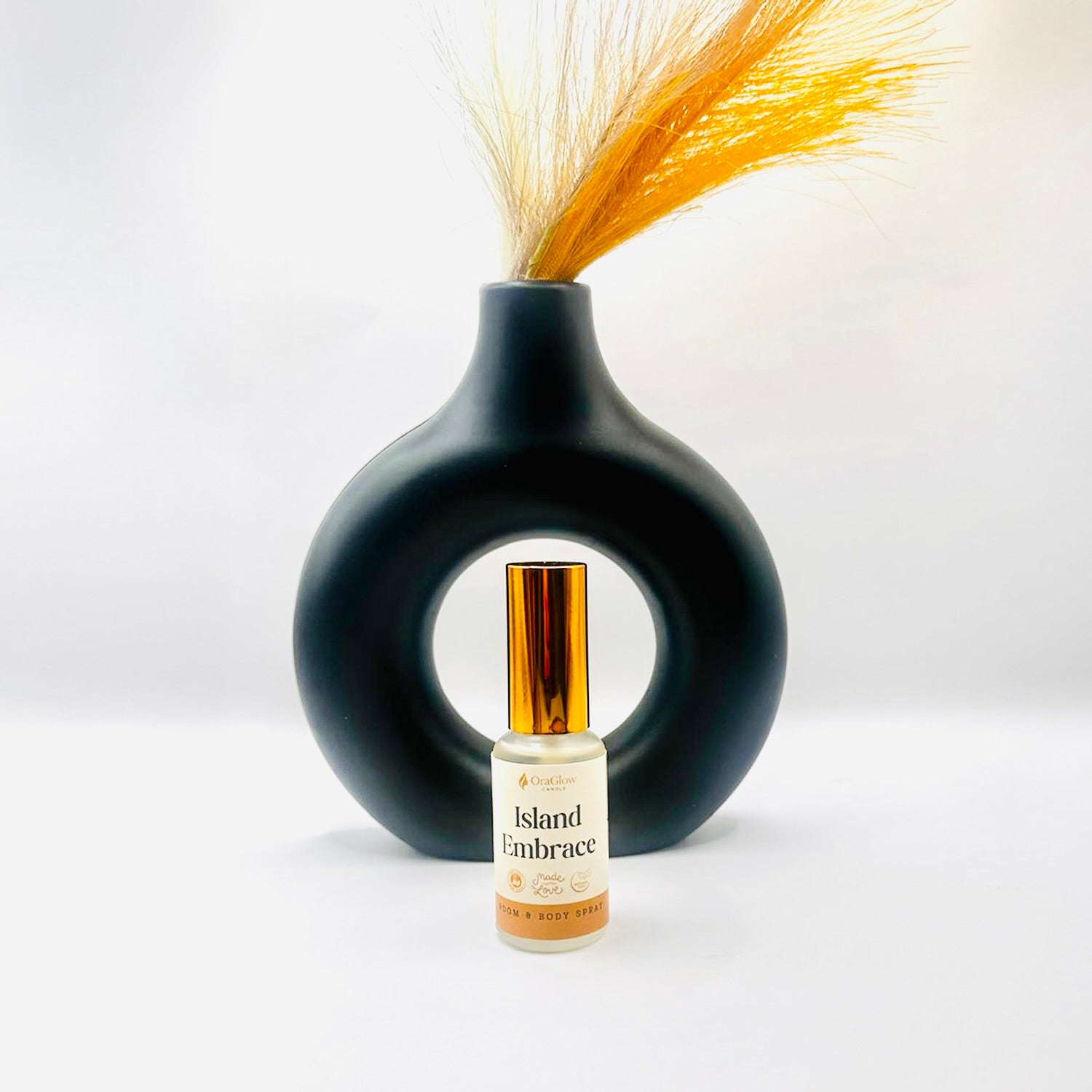 Island Embrace Room & Body Spray Tropical Mist | Coconut & Vanilla Aromatherapy Spray | Long-Lasting Freshness by Oraglow